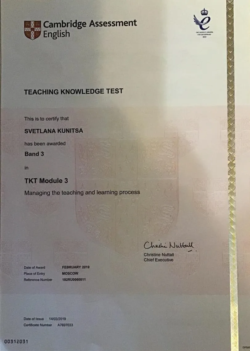 TKT Module 3