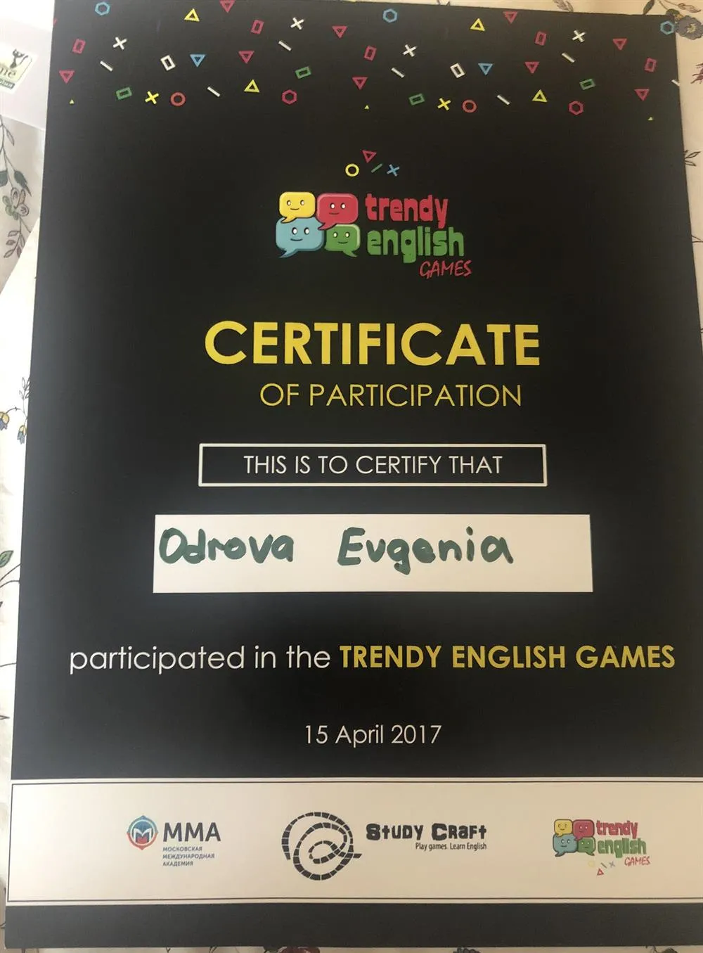 Trendy English Games 