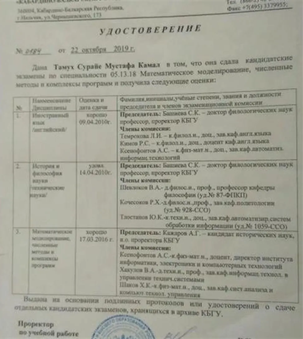 Удостоверение