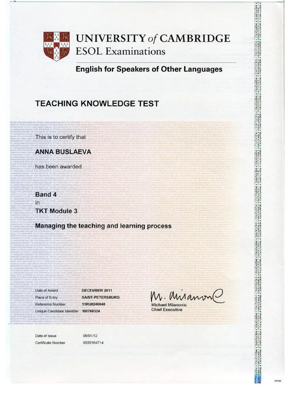 TKT Module 3