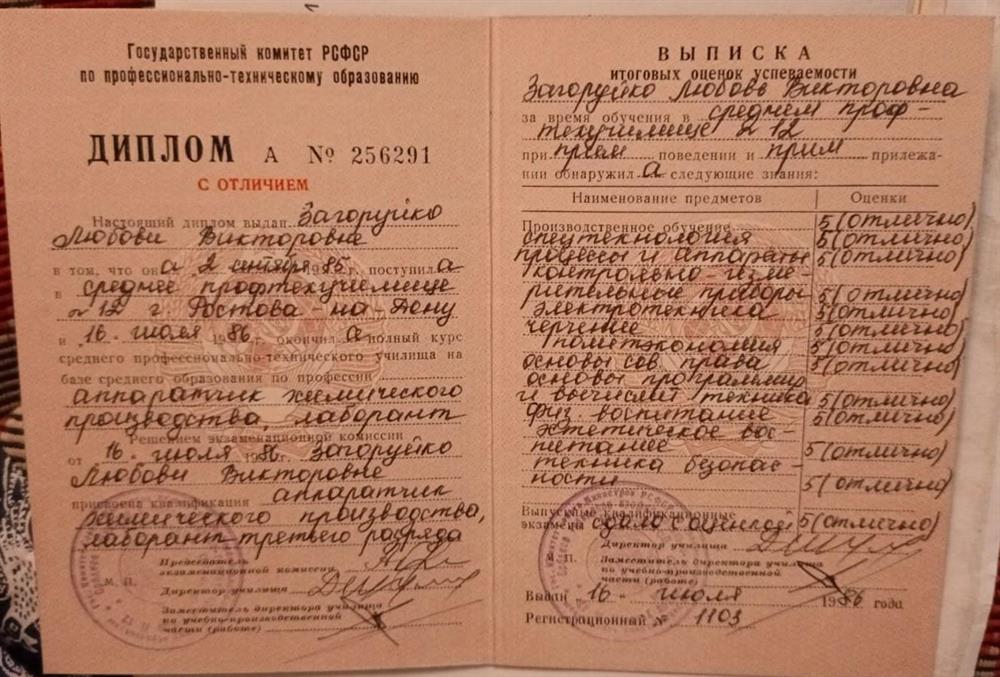Диплом лаборант химического производства