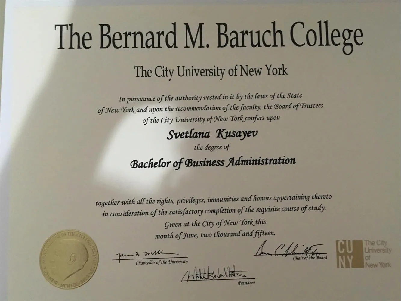 The City University of New York