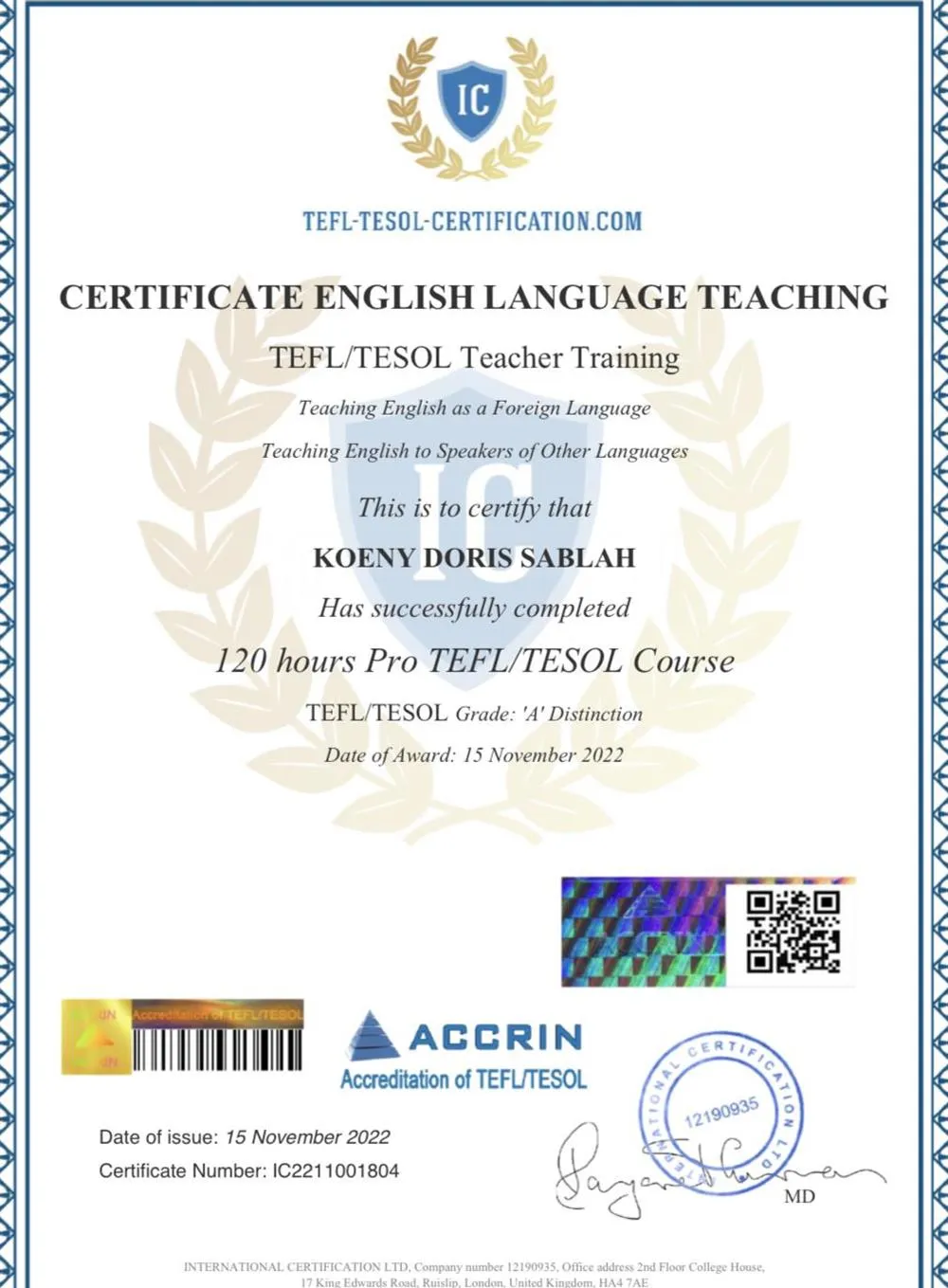TEFL/TESOL