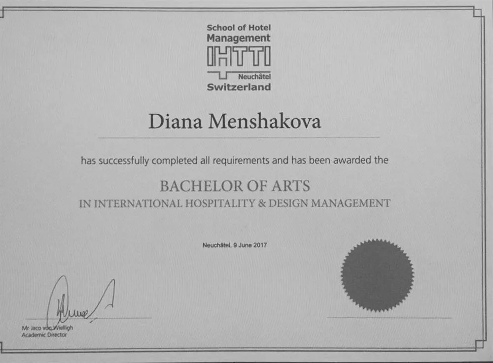 Bachelor of Arts