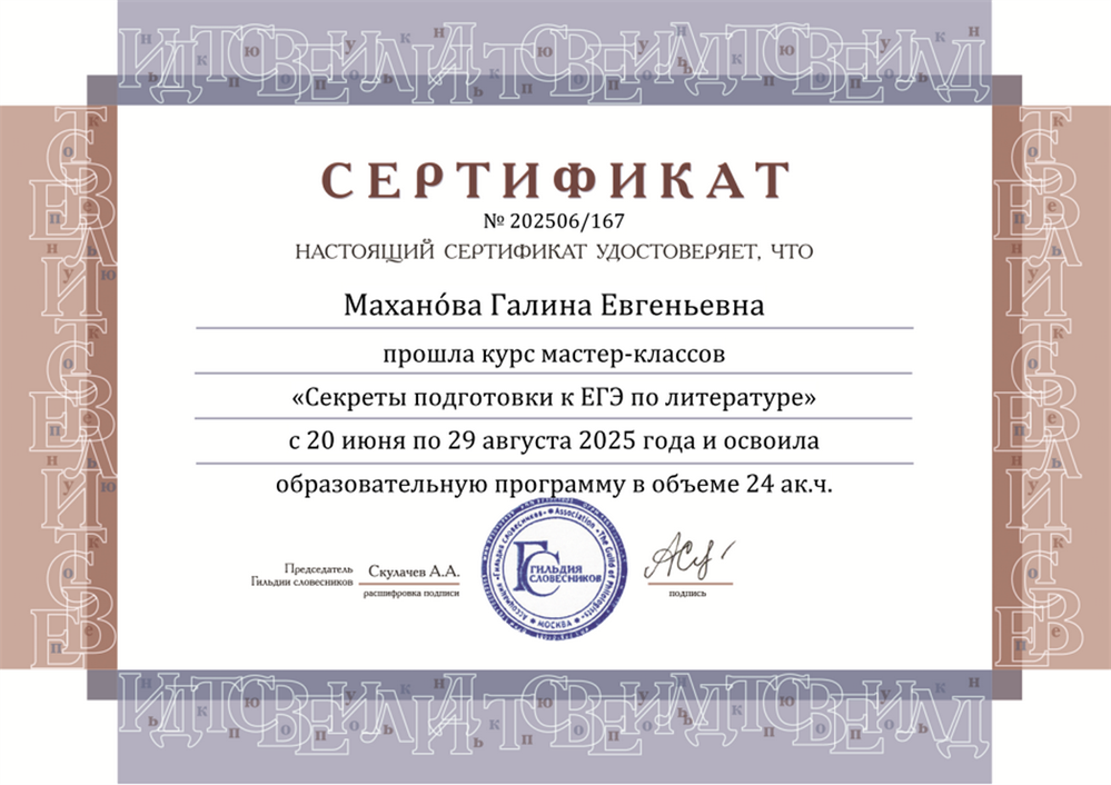 Курс подготовки к ЕГЭ по литературе_2025