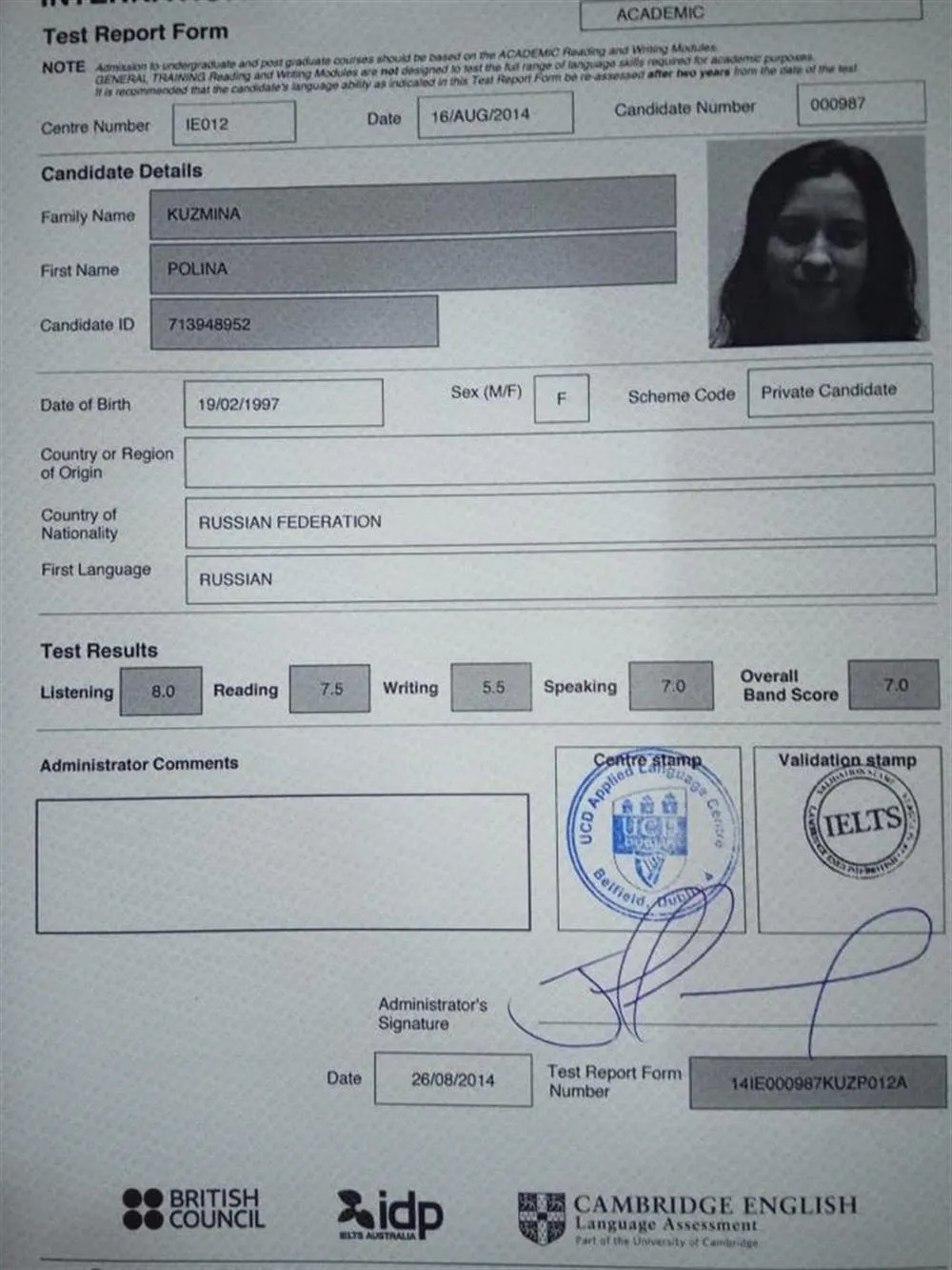 IELTS