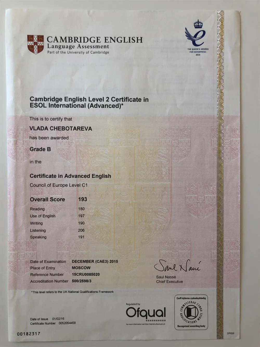 Cae c1. Сертификат кембриджского экзамена. Сертификат cambridge advanced. 1. Кембриджский сертификат b2.