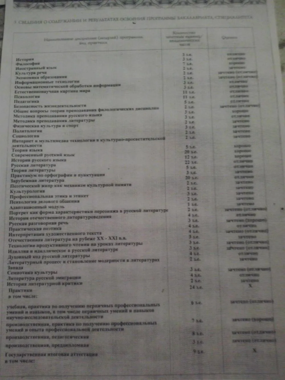 Диплом бакалавра