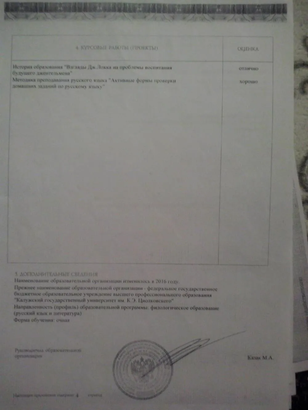 Диплом бакалавра