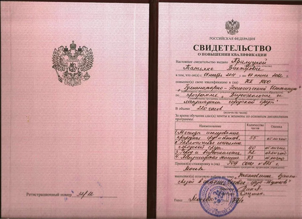 Свидетельство