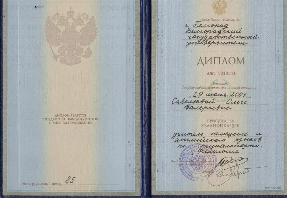 Диплом по филологии