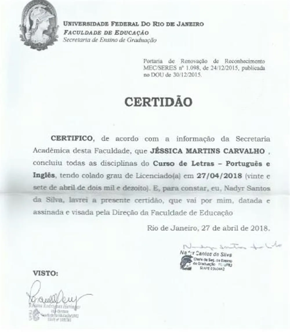 Licentiate in Languages (Portuguese-English)