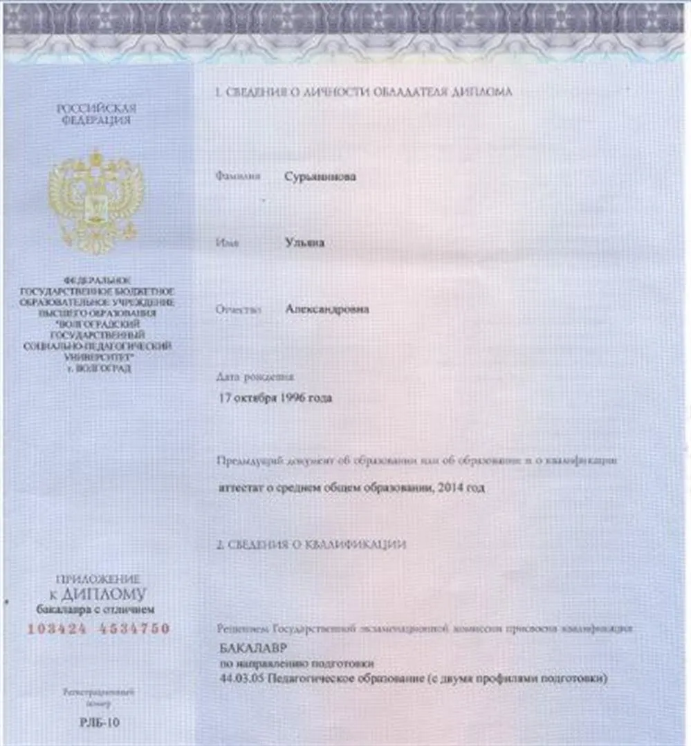 Приложение к диплому (1)