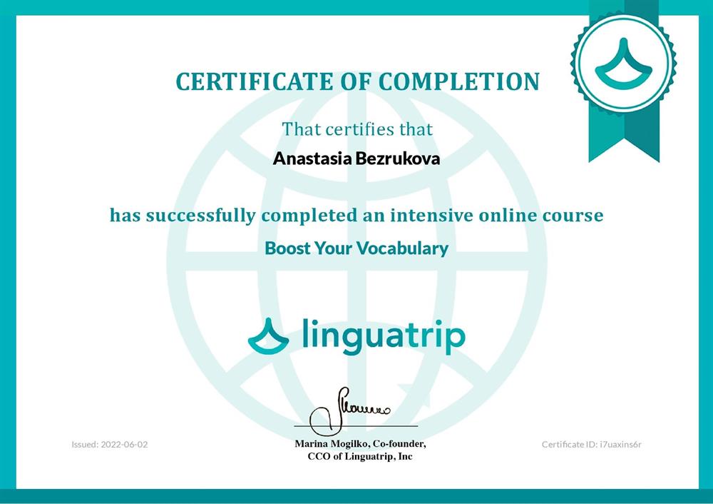 Boost your vocabulary 2022