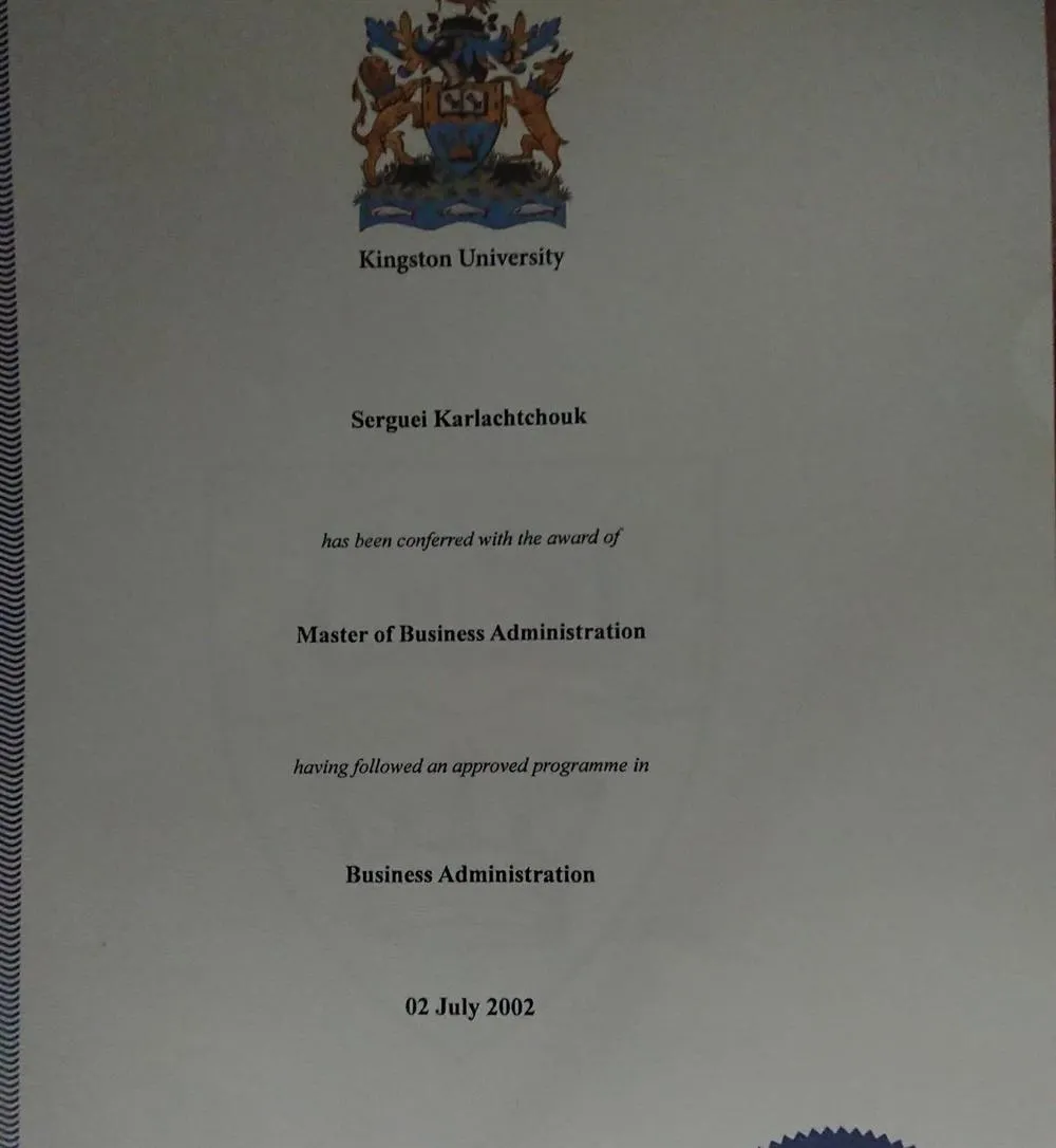 MBA Kingston University