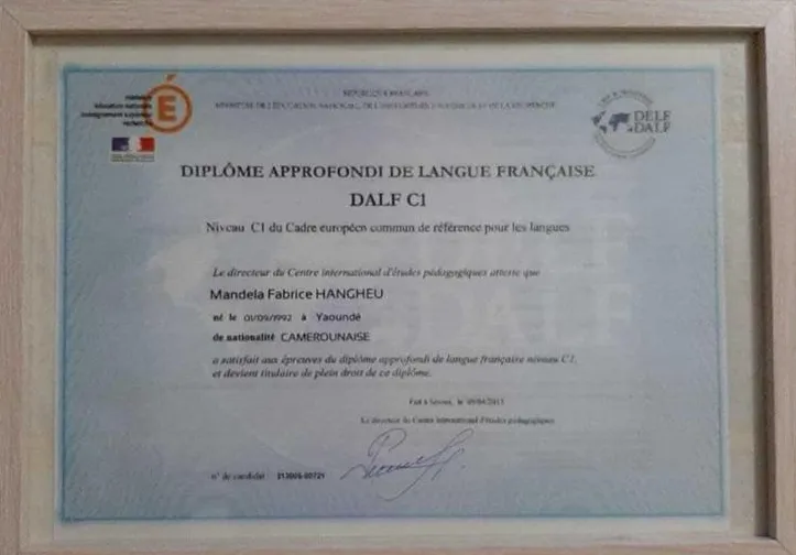Diplome approfondi de la langue Francaise 