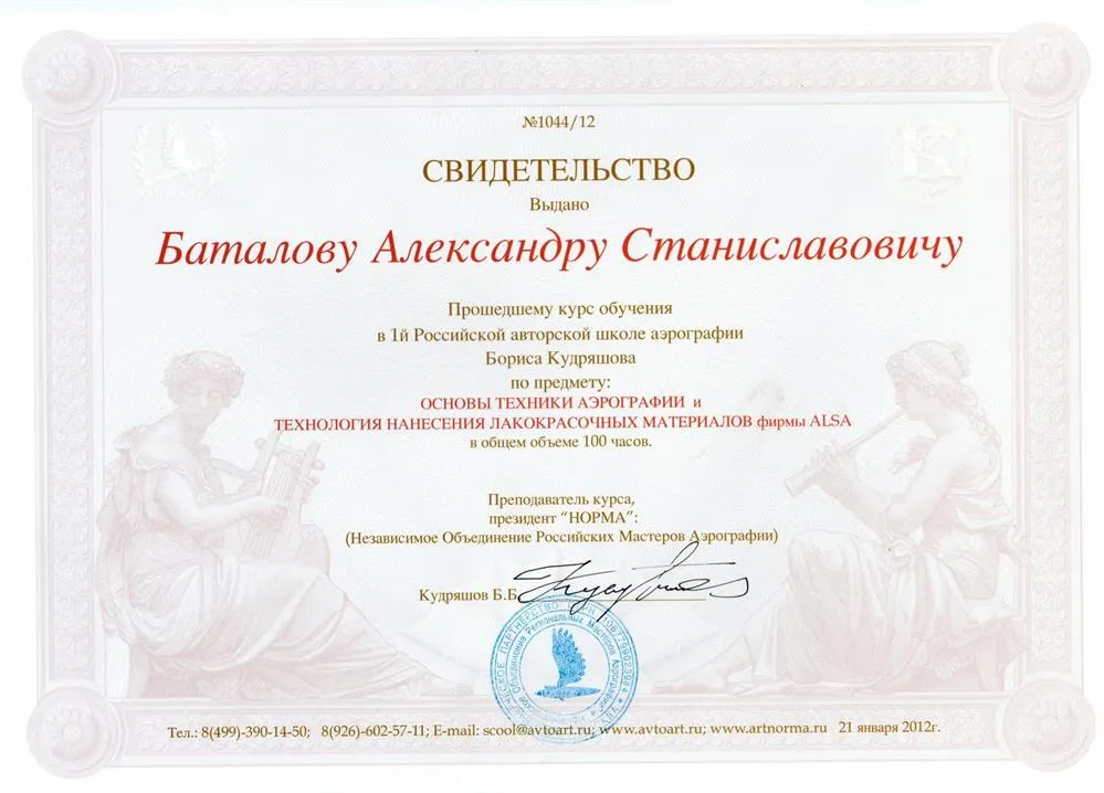 Свидетельство
