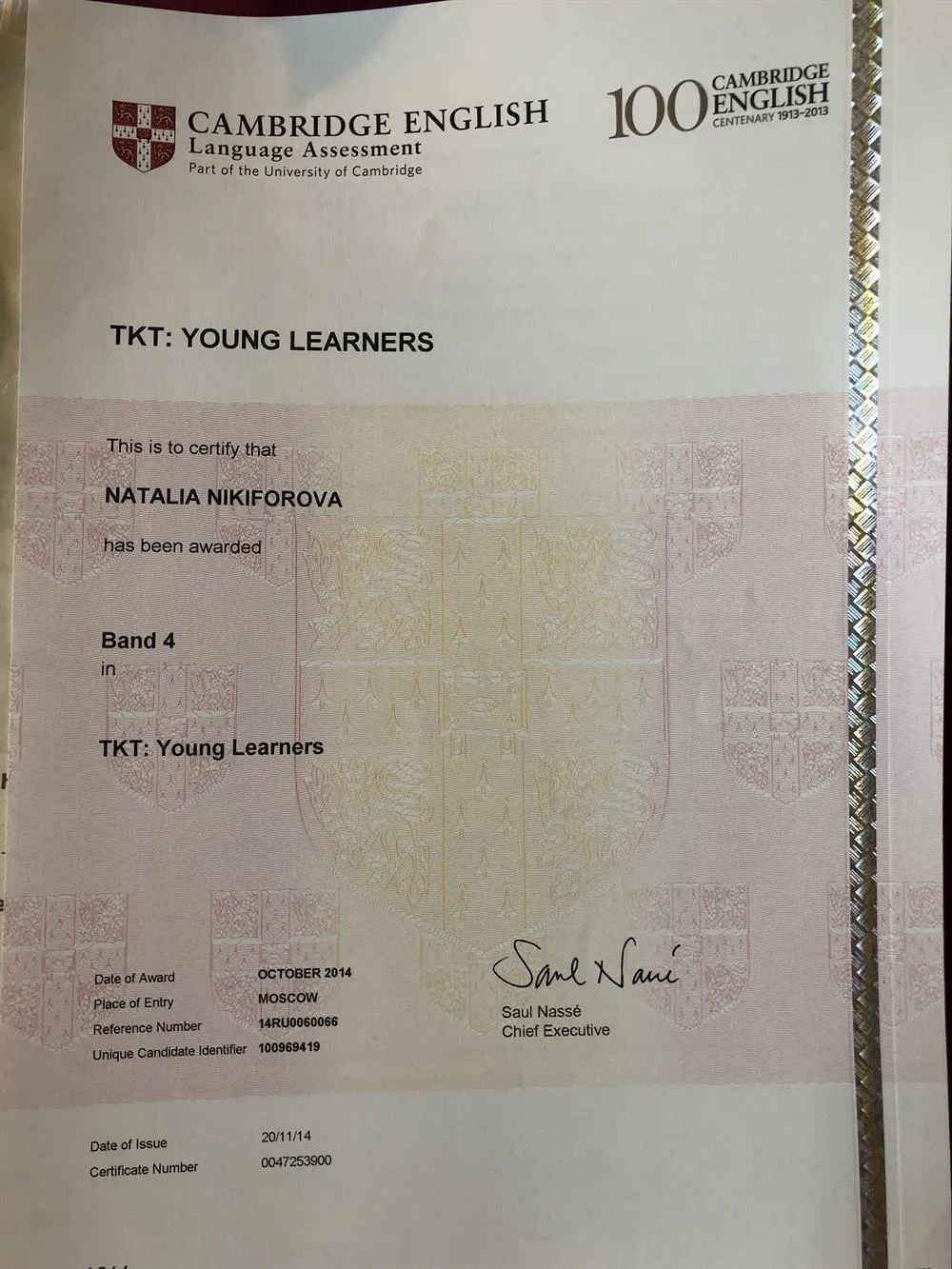 TKT Young Learners