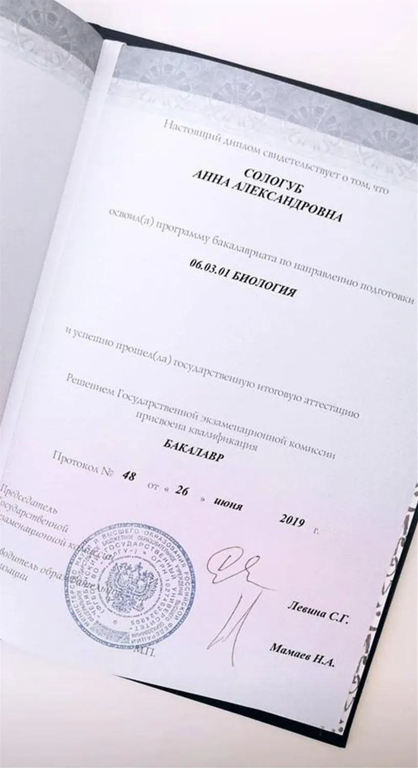 Диплом бакалавра