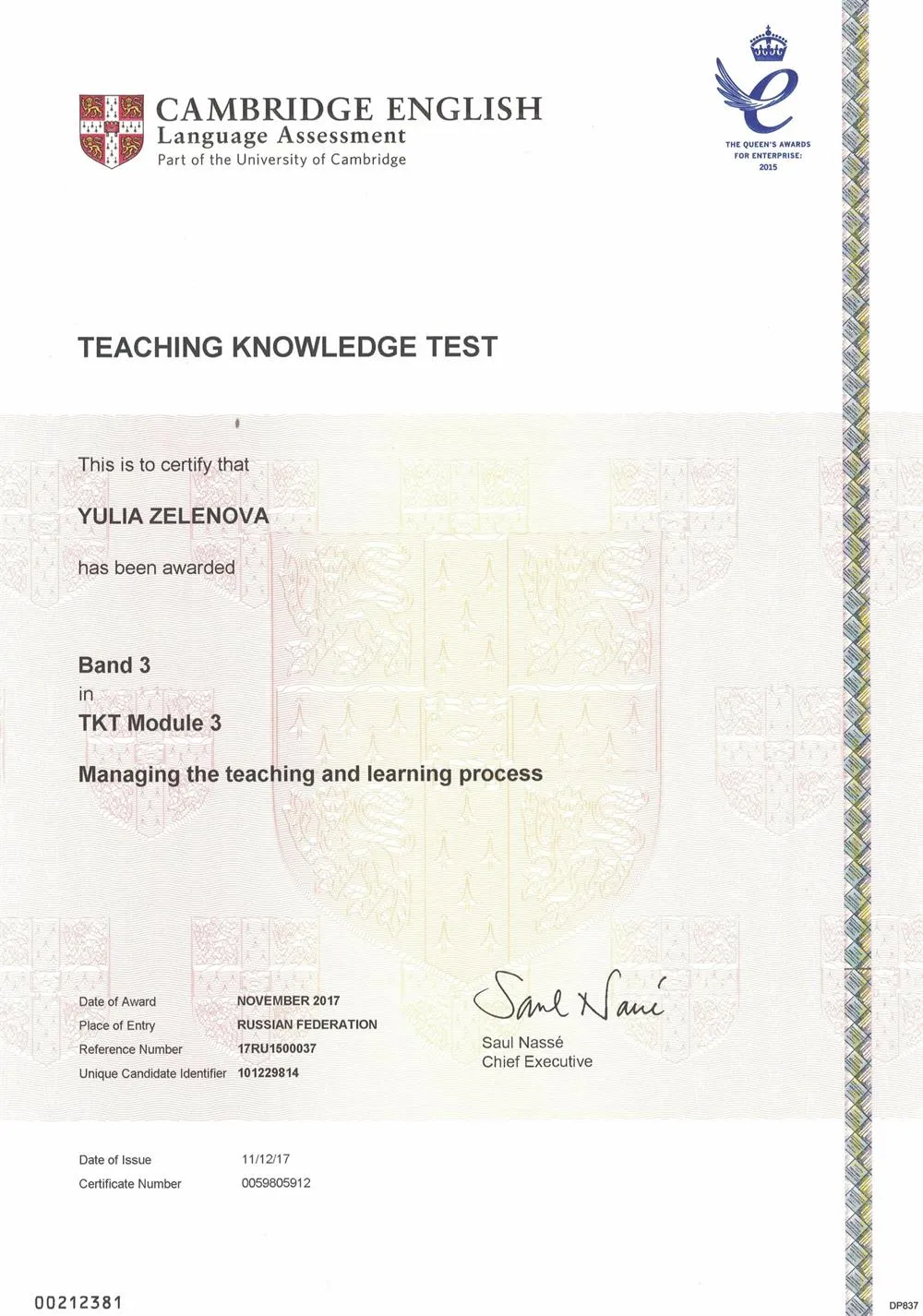 TKT Module 3