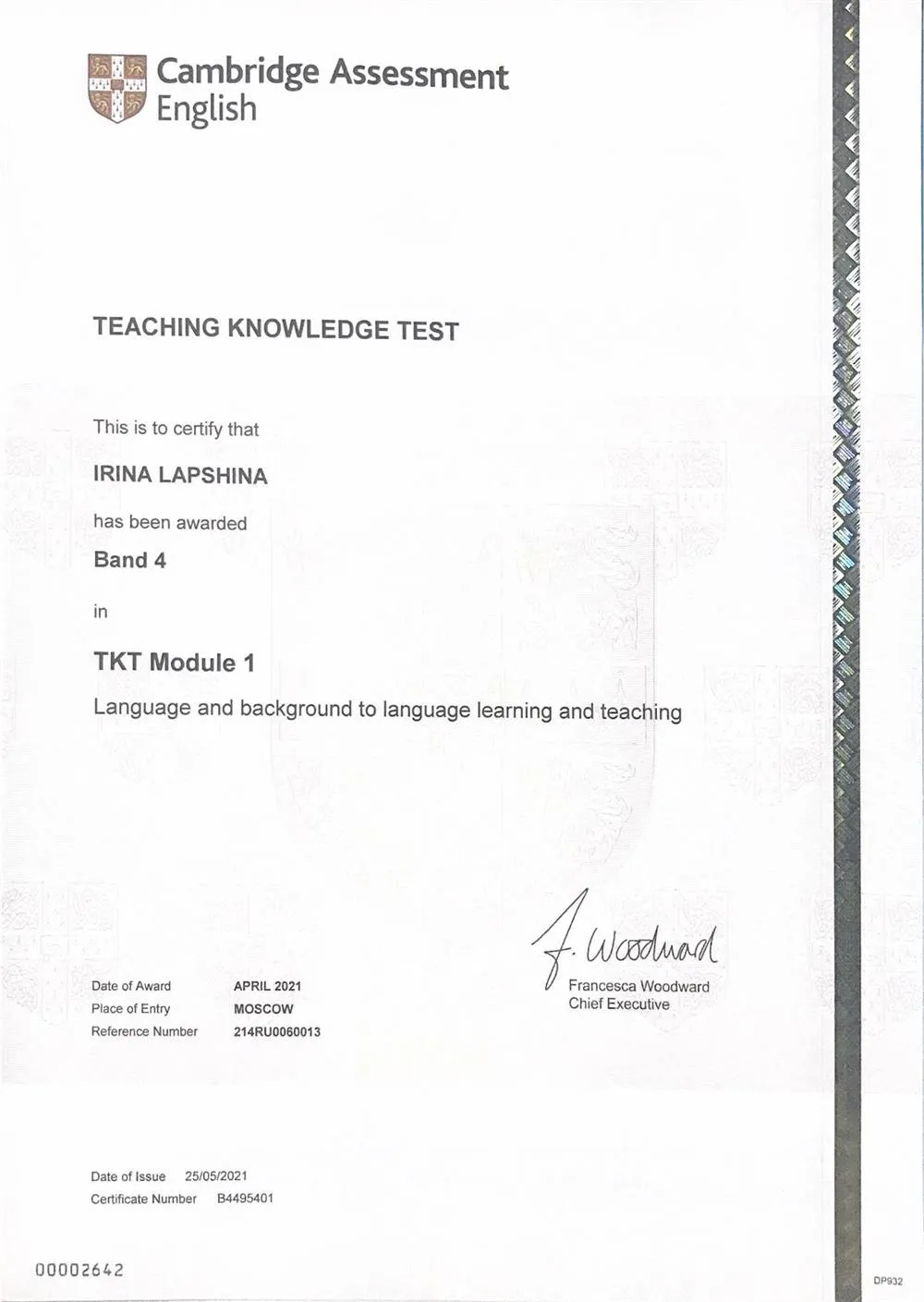 TKT Module 1