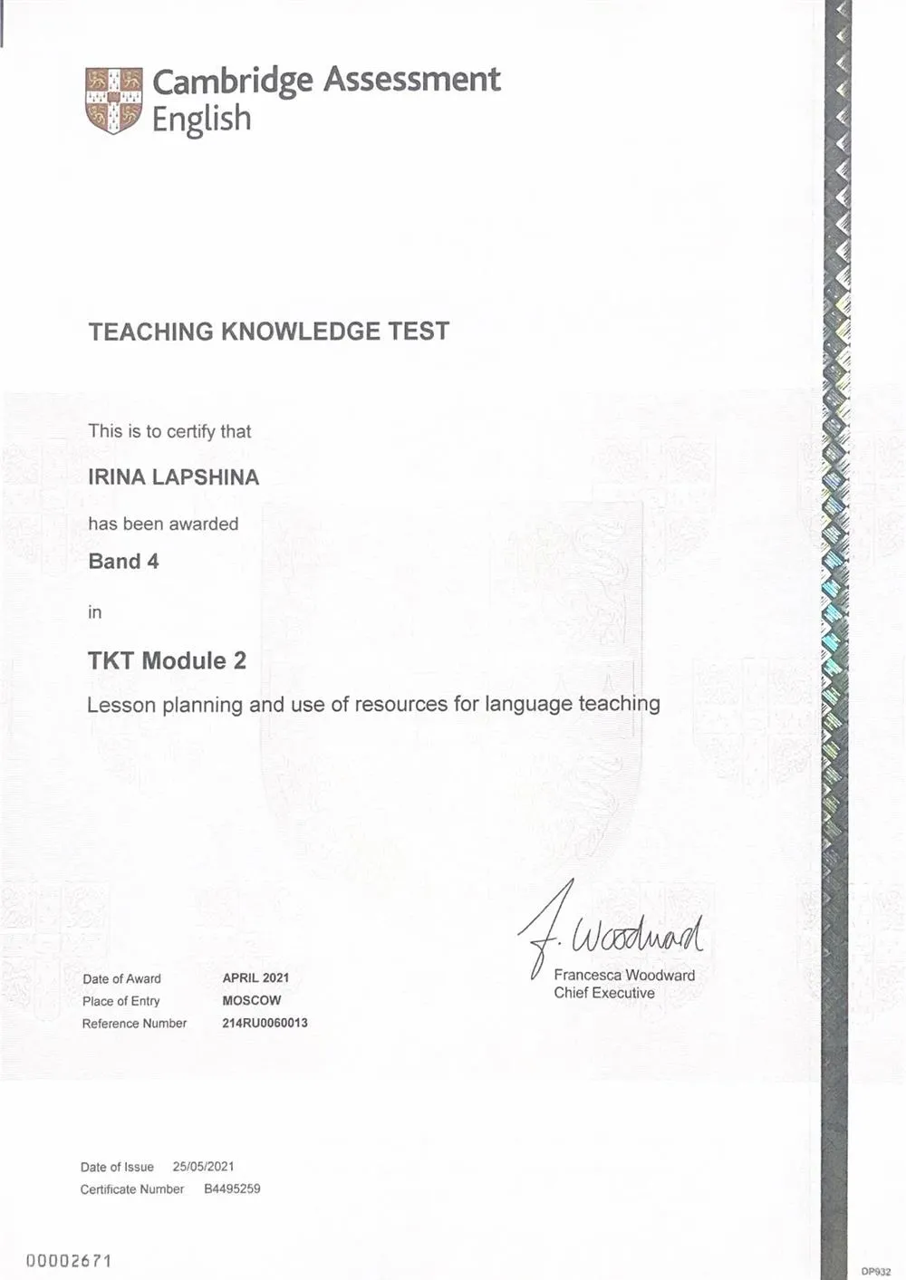 TKT Module 2