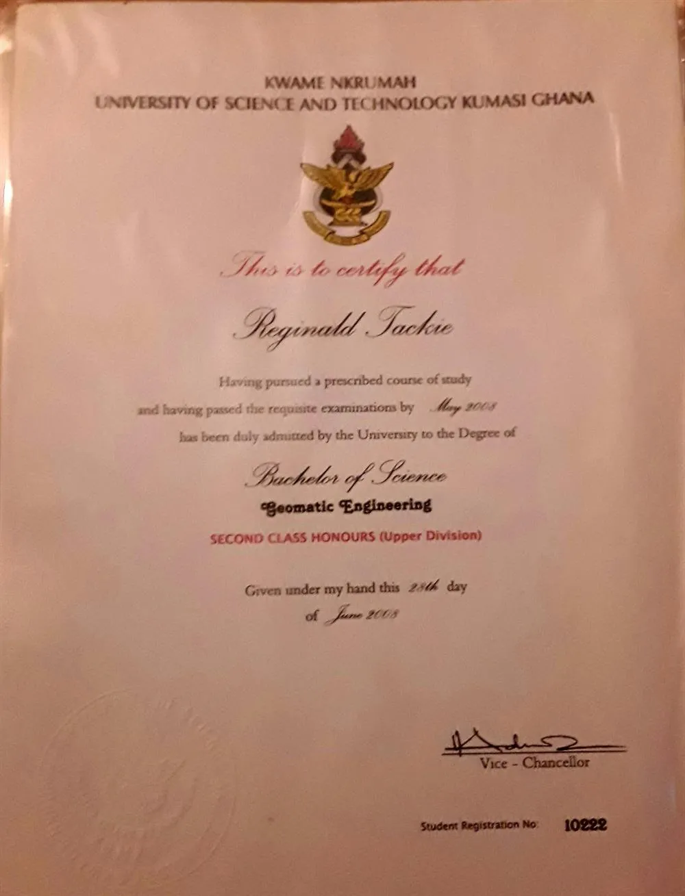 BSc Degree 