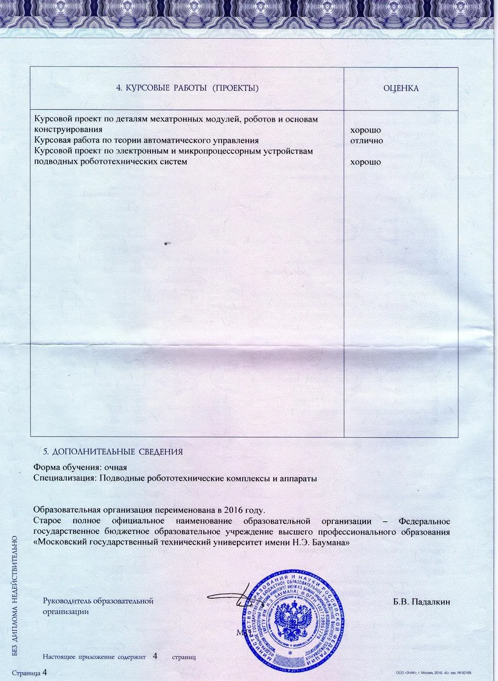Диплом бакалавра с отличием. часть 4