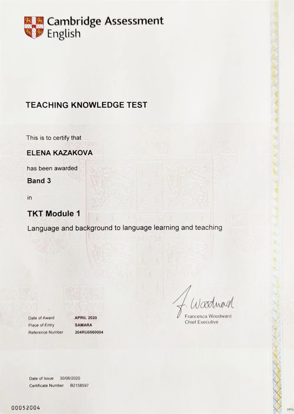 TKT Module 1 (Teaching Knowledge Test) 