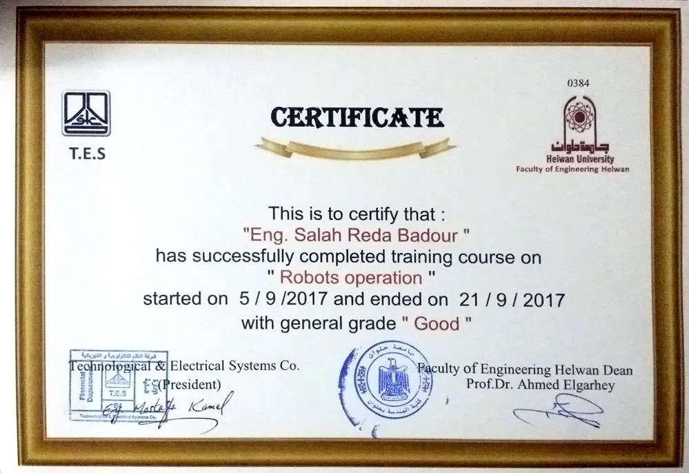 KUKA ROBOT COURSE