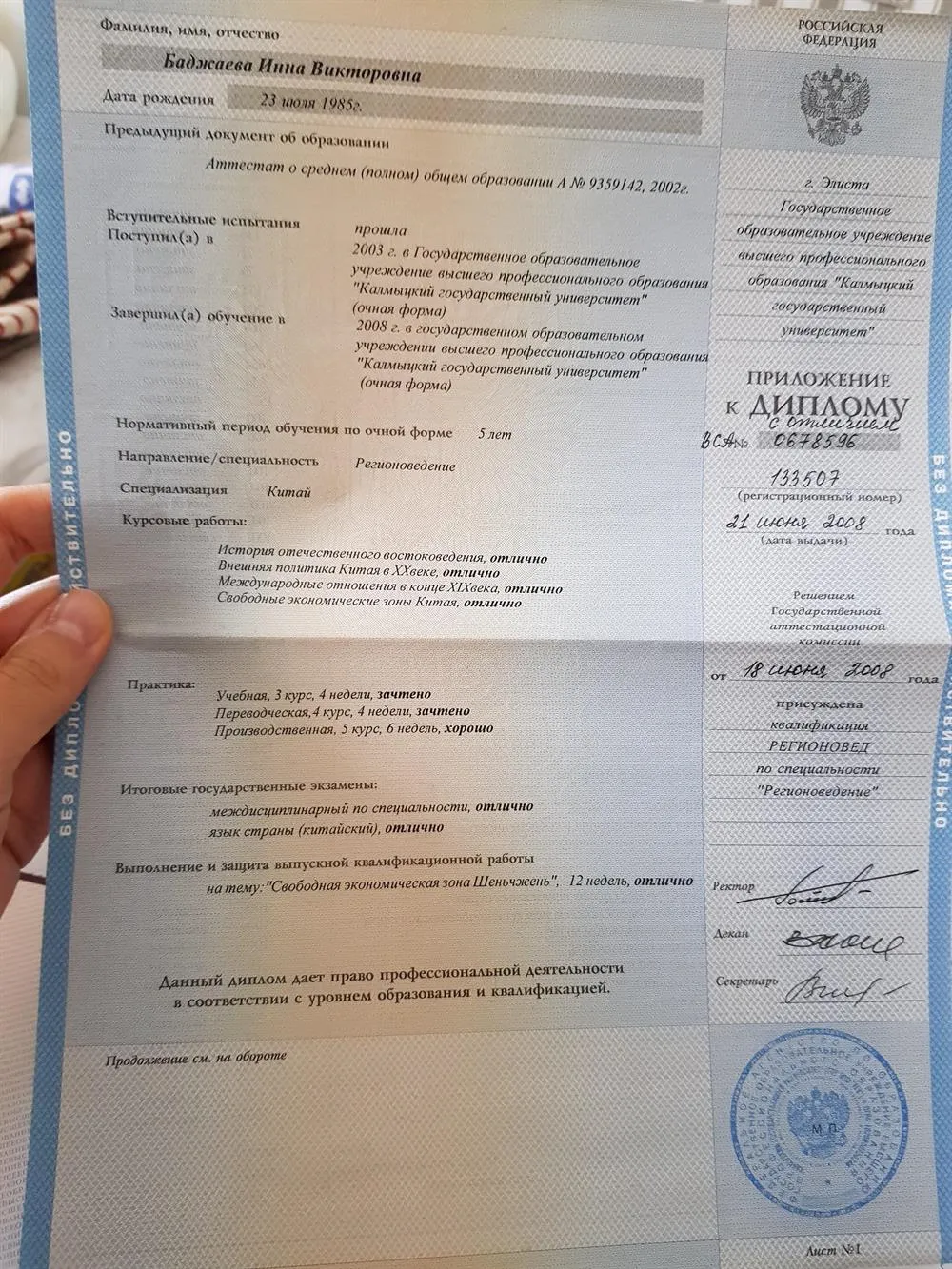 Калмыцкий Государственный университет 