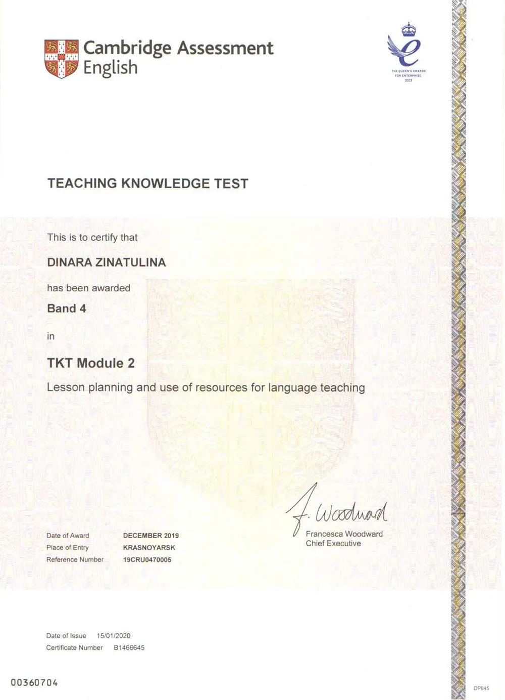 Cambridge TKT Module 2
