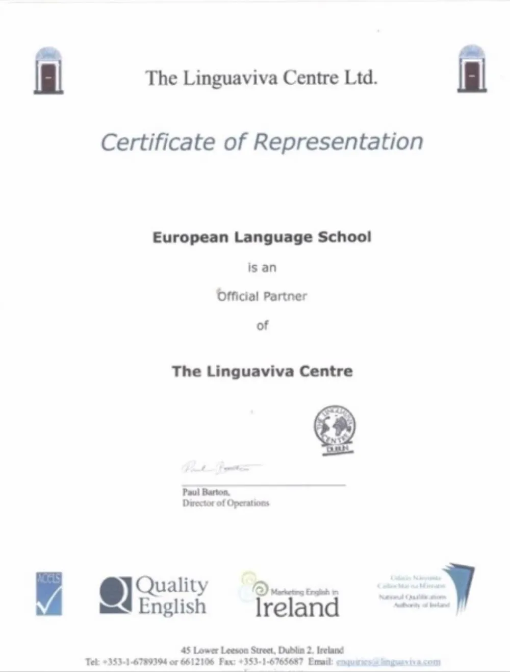 European Language school