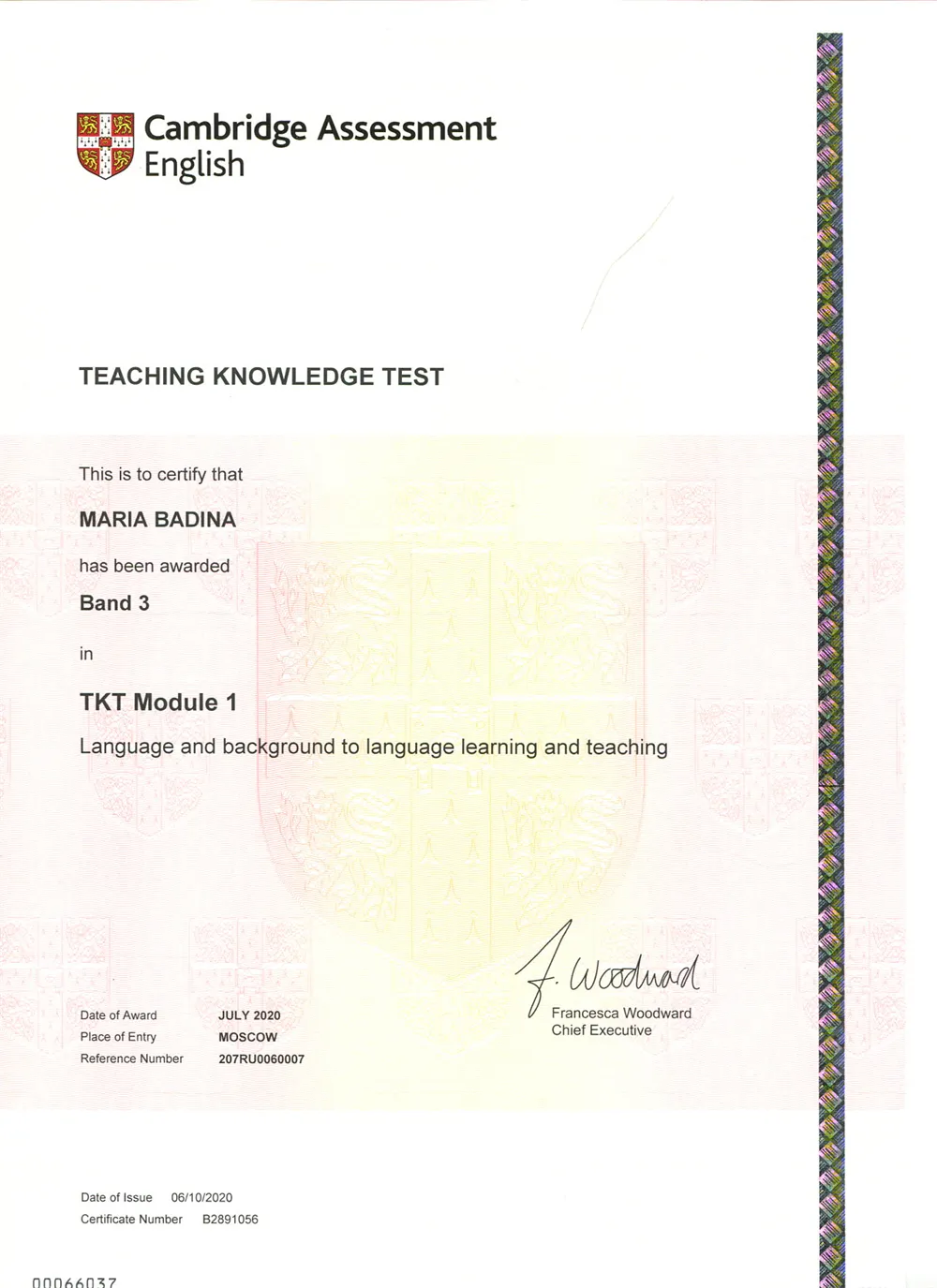 TKT Module 1