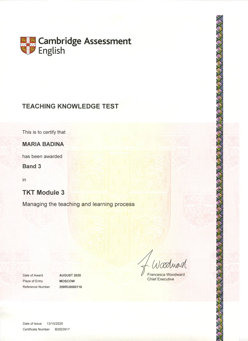 TKT Module 3