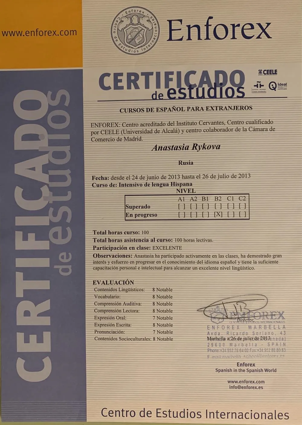 Espanol B2