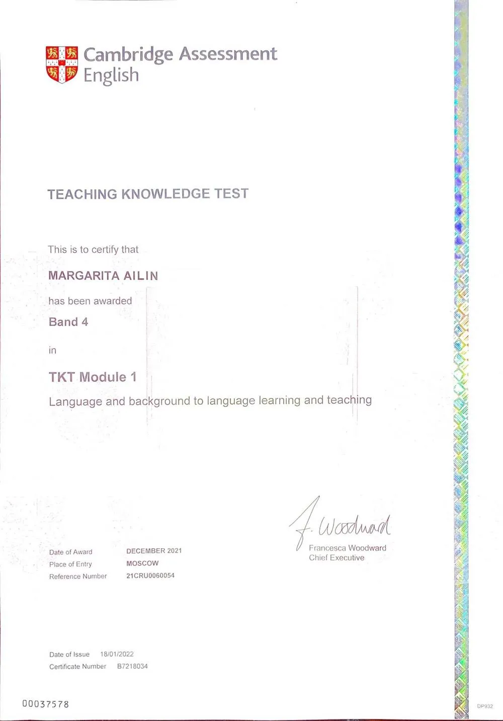 TKT Module 1