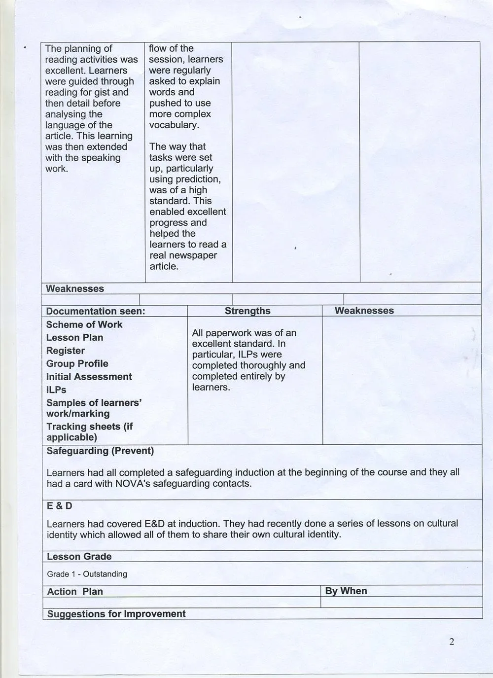 Отчет OFSTED