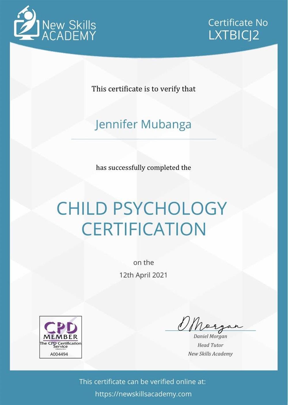 Child Psychology 