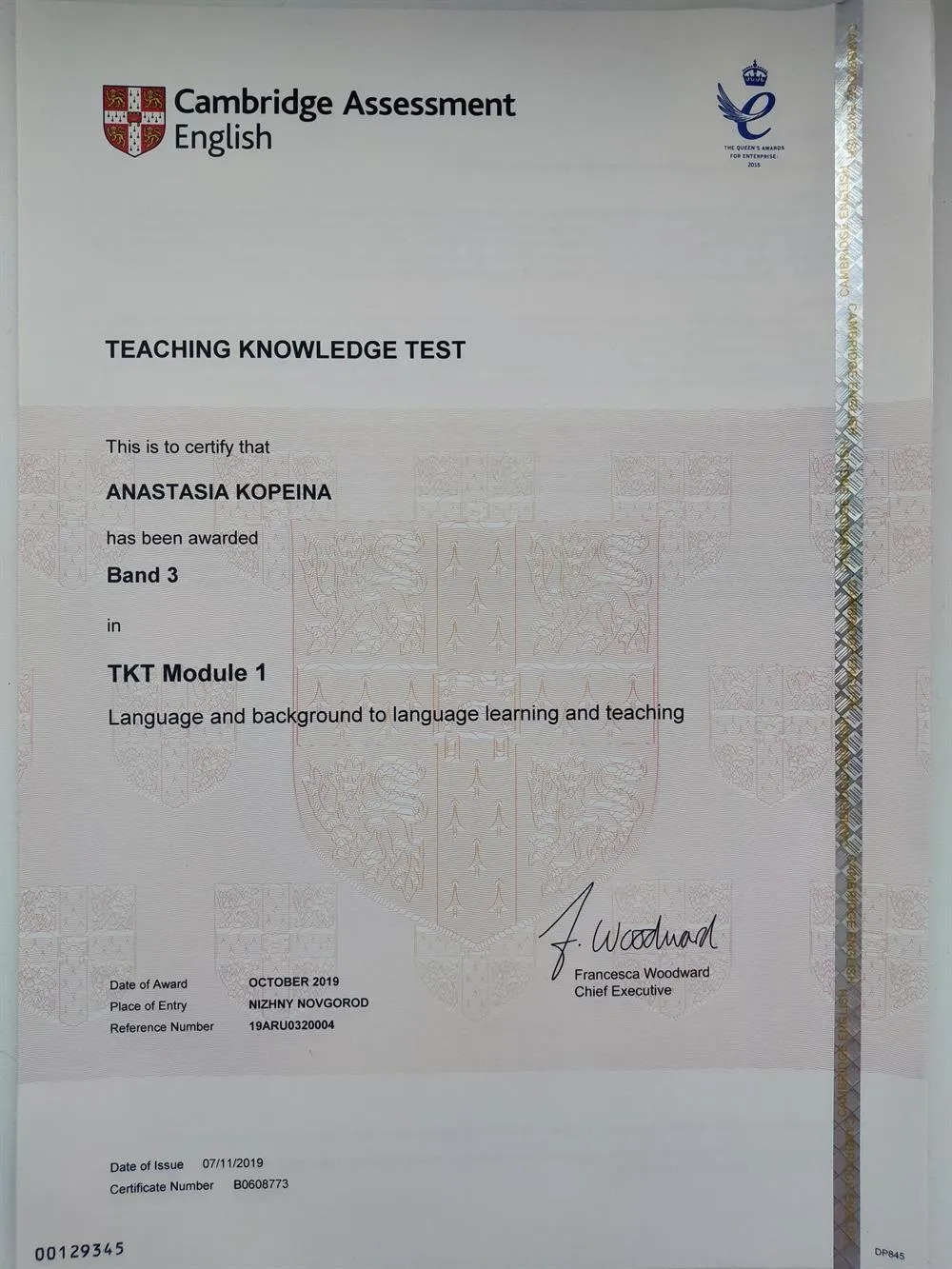 TKT Module 1