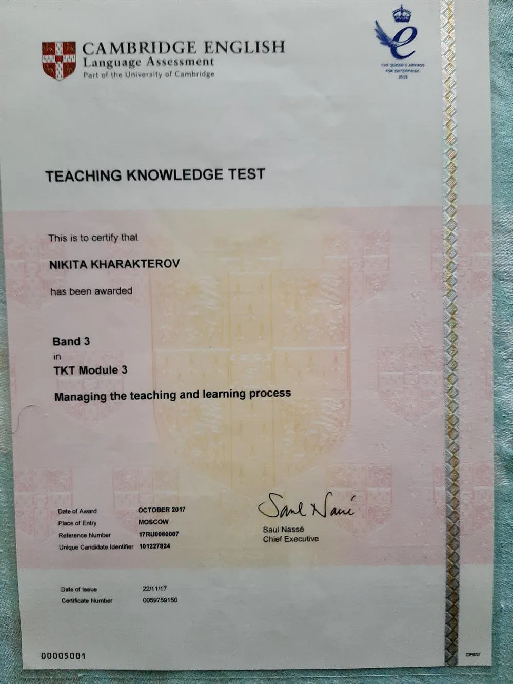 TKT module 3