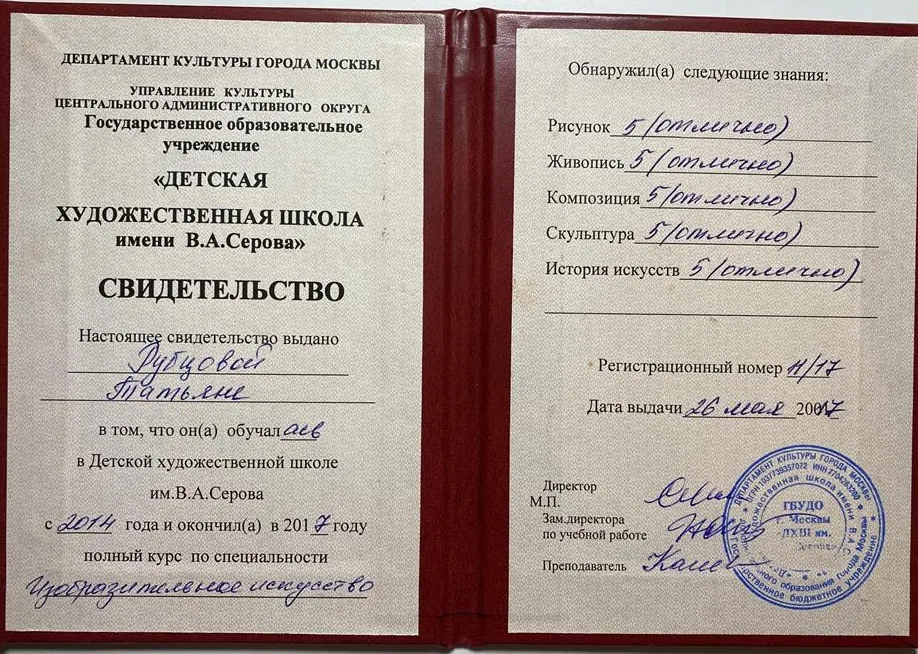 Свидетельство