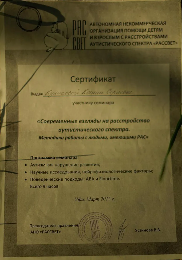 АВА методика