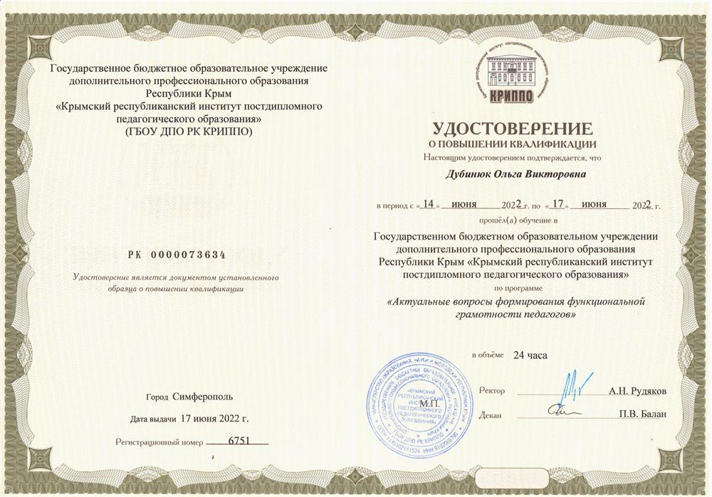Владение приемами функциональной грамотности