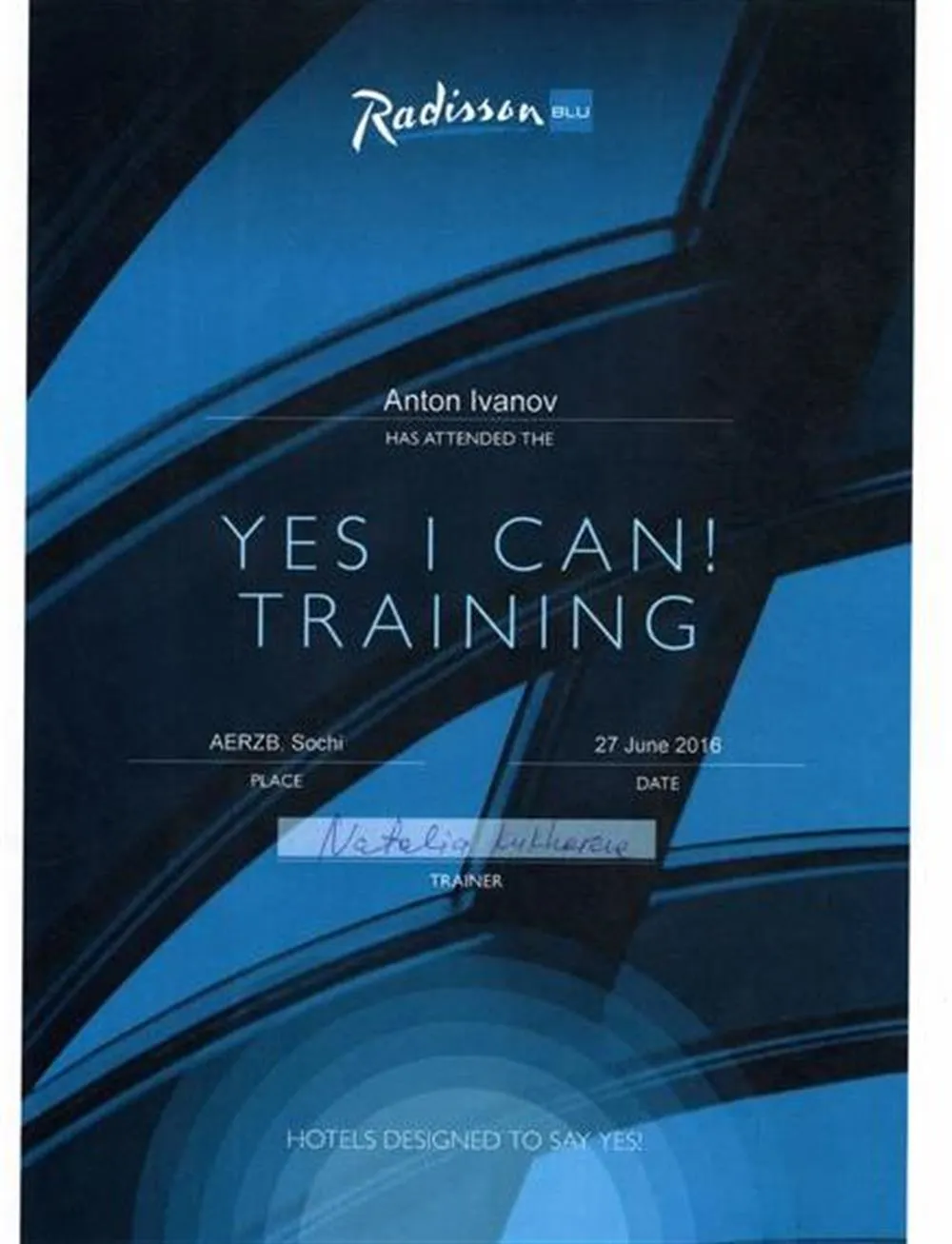 Radisson Training