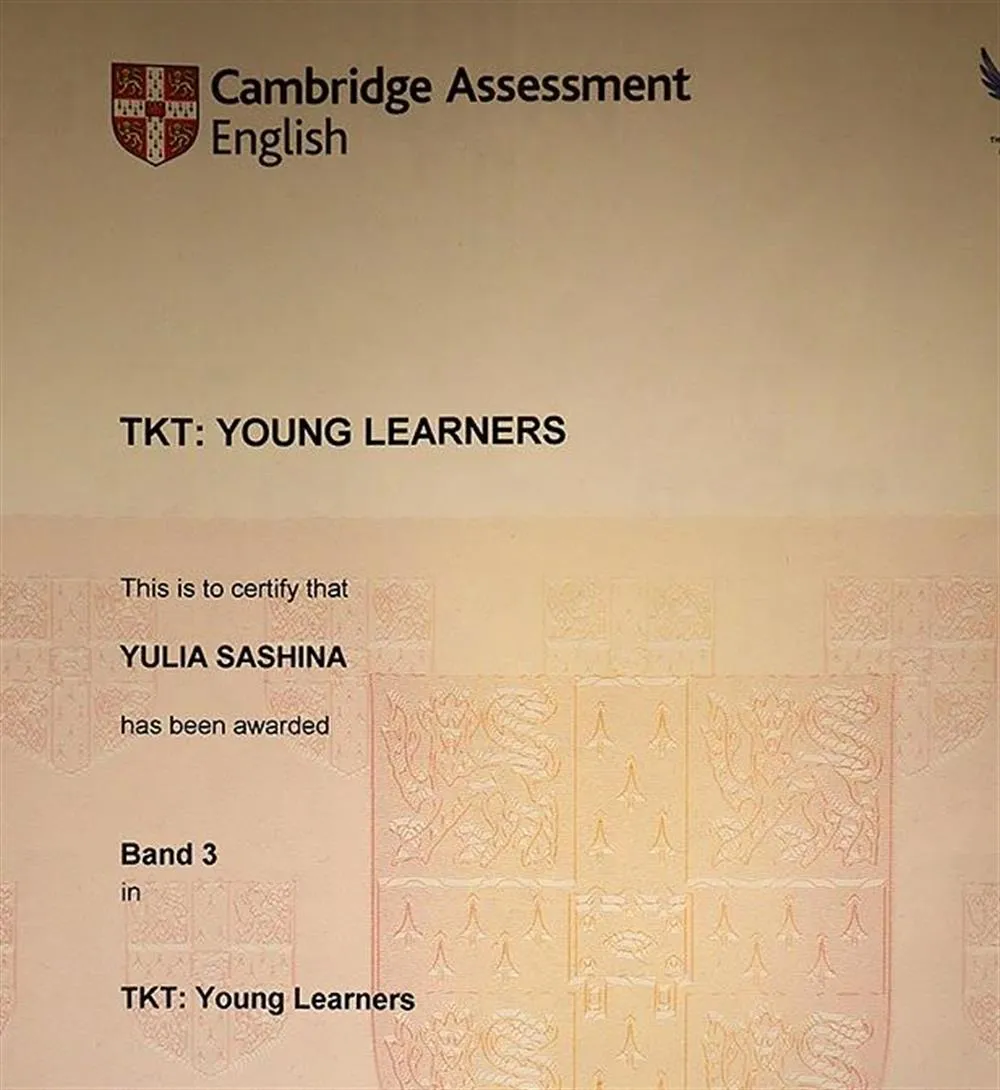 TKT - Young Learners