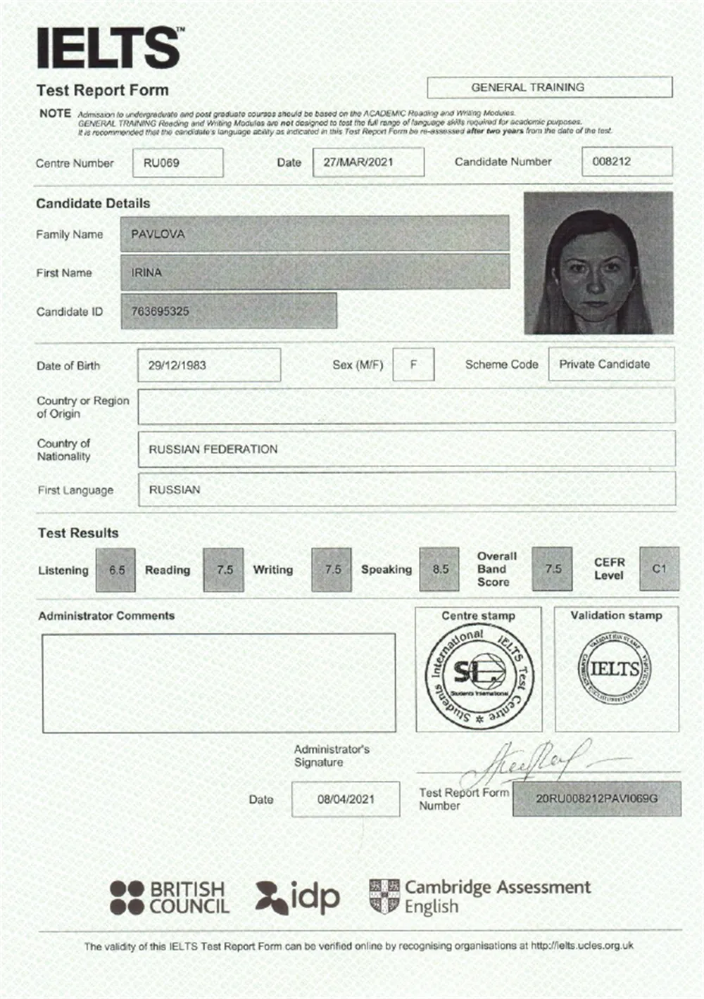 IELTS-2021