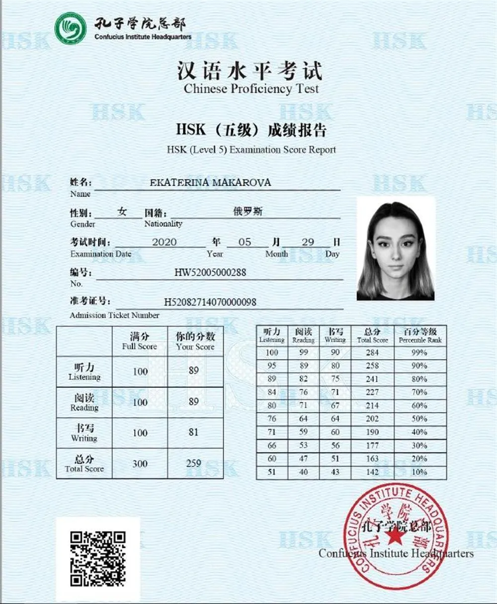 HSK 5 (международный экзамен по китайскому языку)