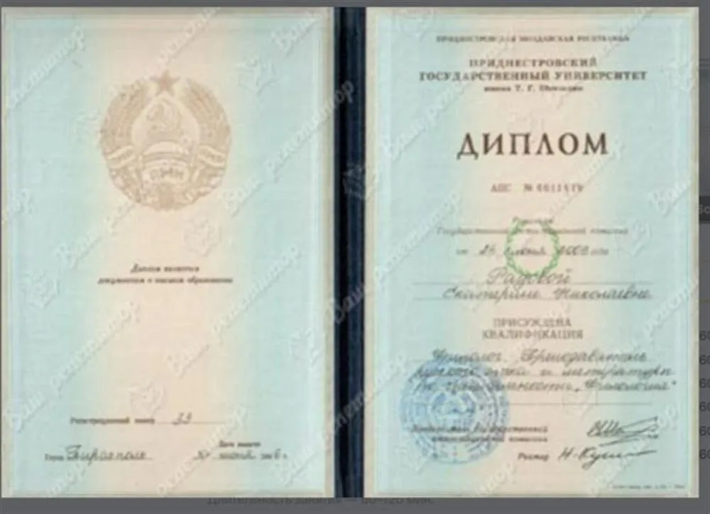 Диплом об окончании 