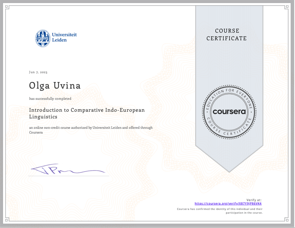 Introduction to Comparative Indo-European Linguistics